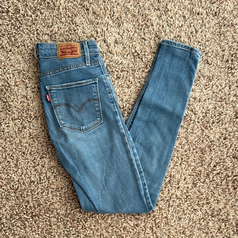 Levi's Blue Skinny Jeans Classic Denim Style